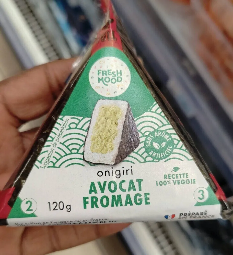 onigiri avocat fromage