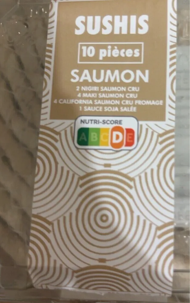 sushis saumon
