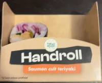 Handroll saumon cuit teriyaki