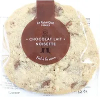 Cookie au chocolat lait noisettes