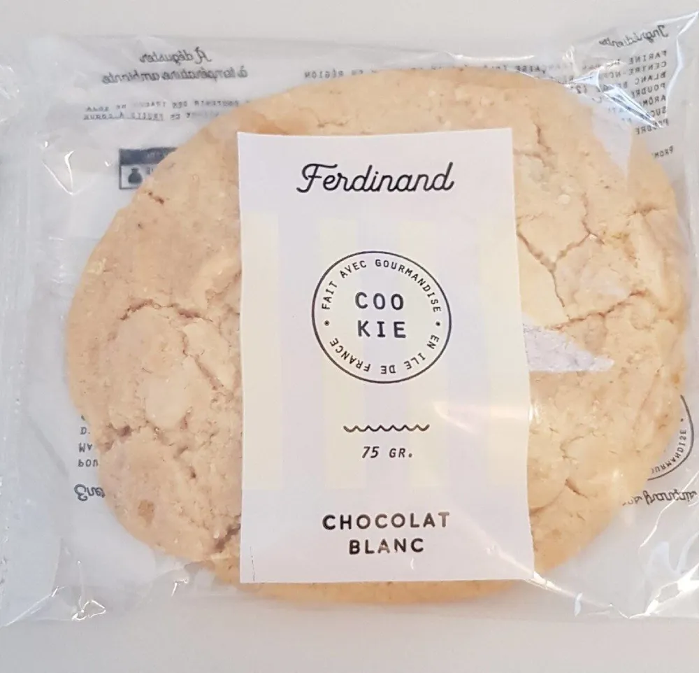 Cookie chocolat blanc
