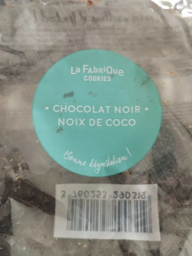 Chocolat noir noix de coco