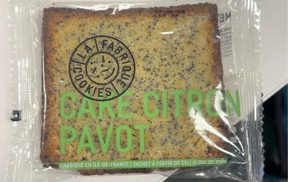 Cake Citron Pavot