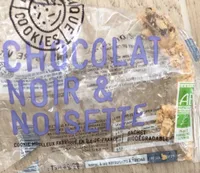 Cookie chocolat noir noisettes