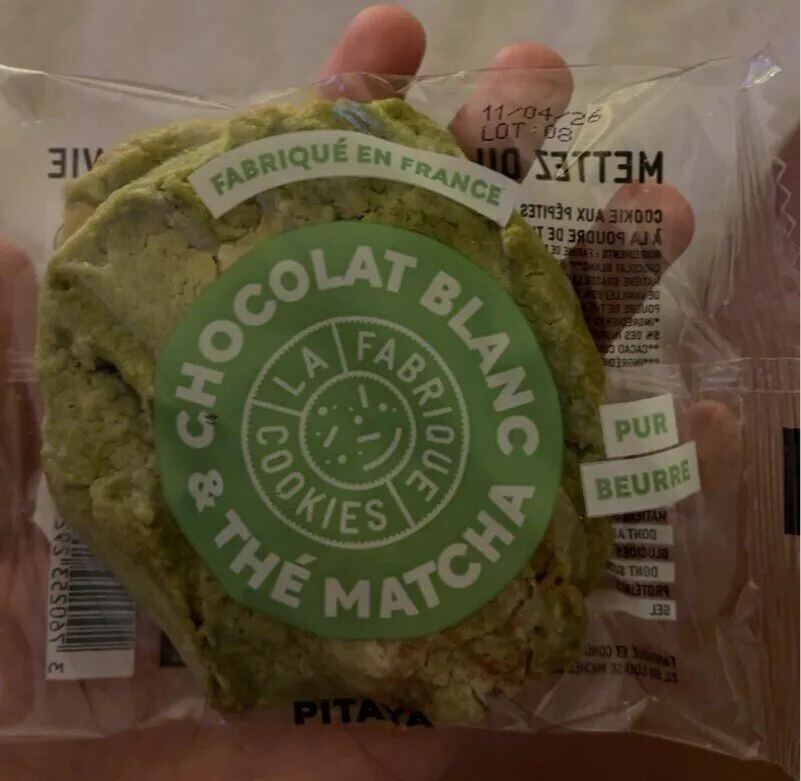 Chocolat blanc& thé matcha