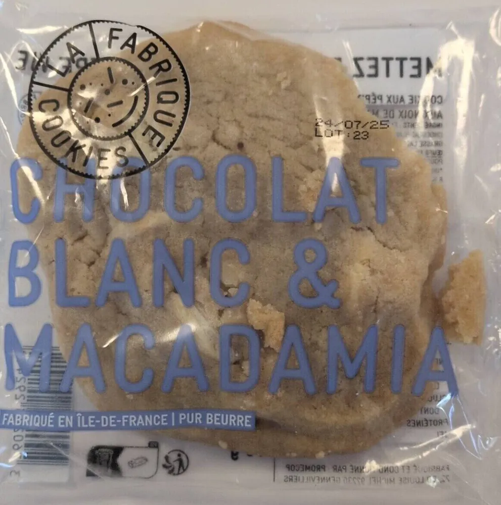 CHOCOLAT BLANC & MACADAMIA