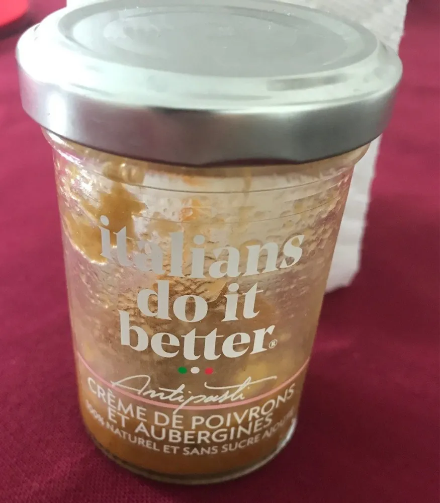 Crème de poivrons et aubergines