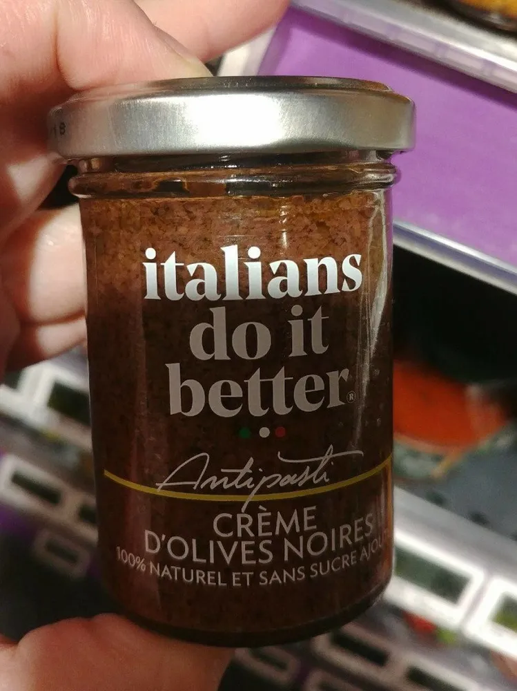 Crème olives noires