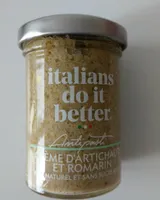 Crème d'artichauts et romarin