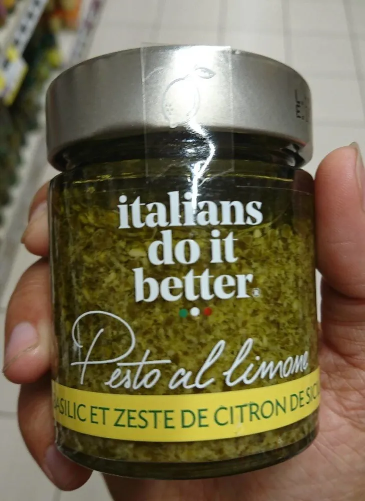 Pesto al limone