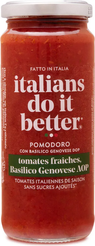 Sauce Pomodoro Tomates et Basilic 290g
