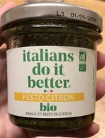Pesto citron bio
