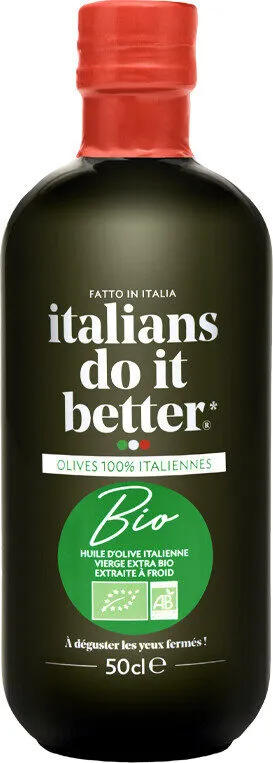 Huile d'olive vierge extra 100% italienne BIO 50CL