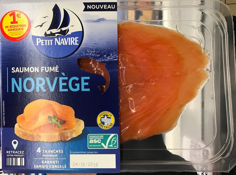Saumon fumé Norvège