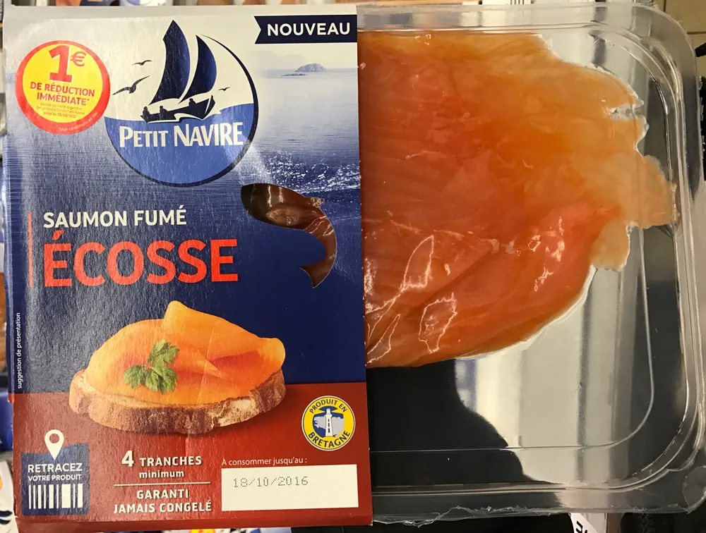 Saumon fumé Écosse
