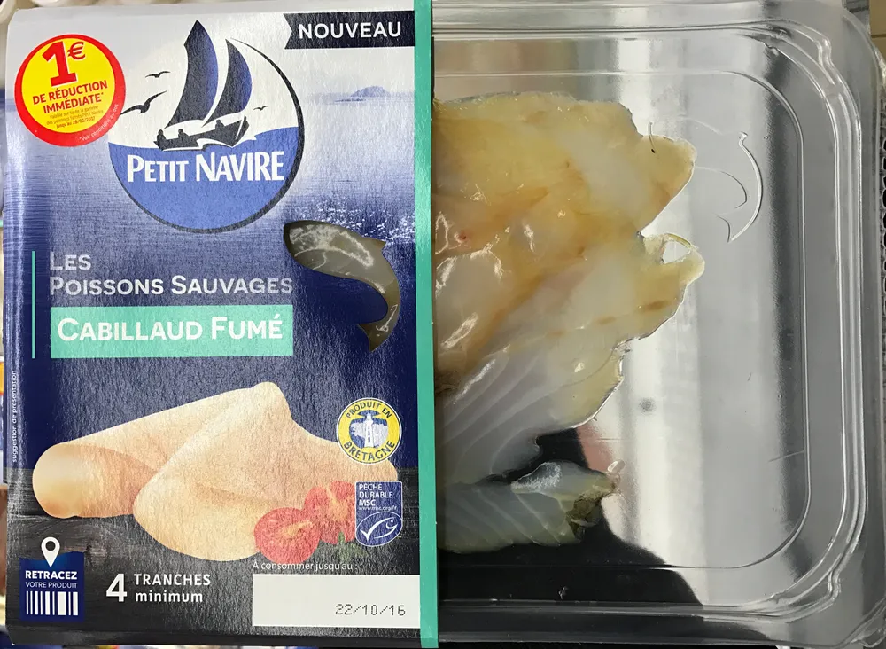 Les Poissons Sauvages Cabillaud Fumé