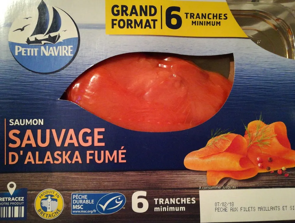 Saumon d'Alaska Fumé