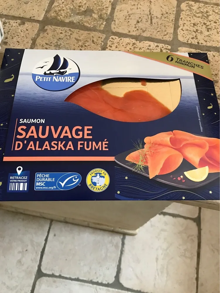 Saumon sauvage d’alaska fumé