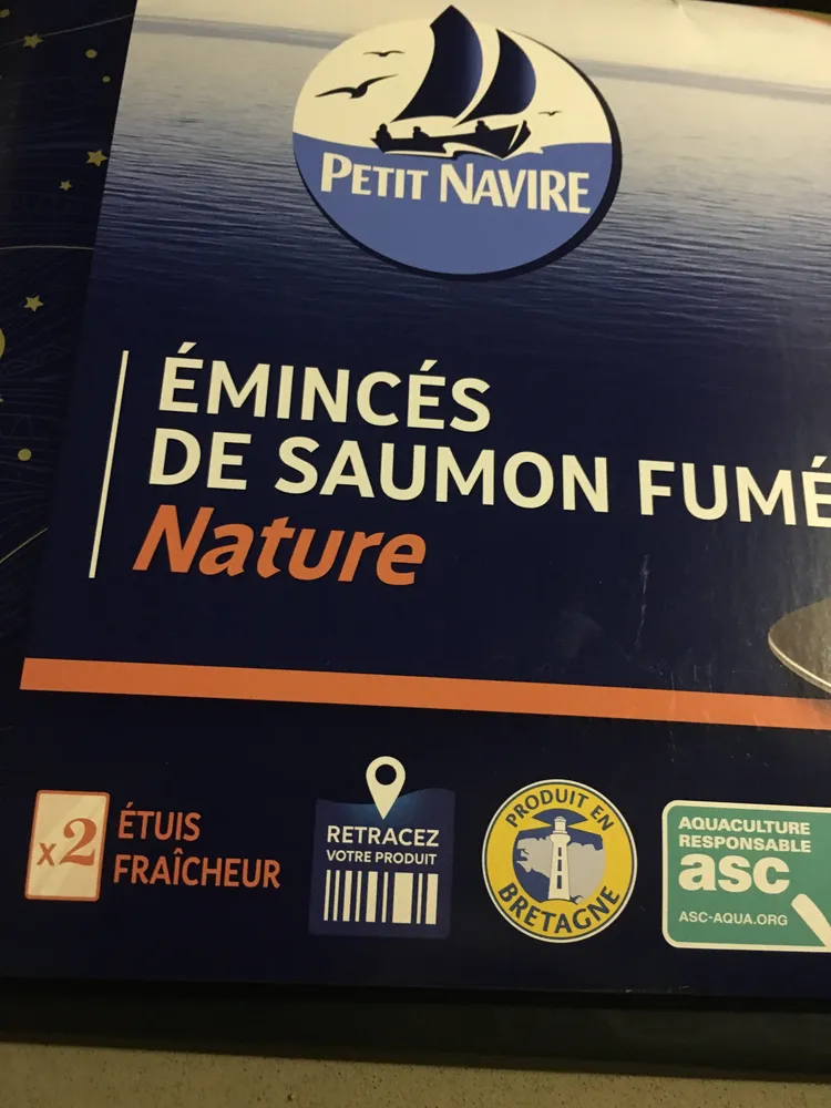 Emincés de Saumon fume