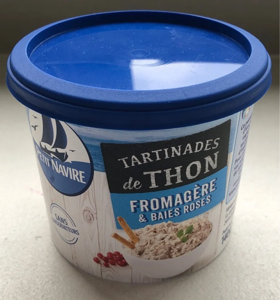 Tartinades de Thon Fromagère & Baies Roses