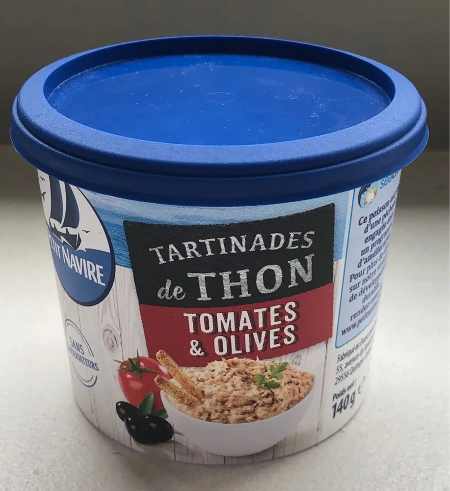 Tartinades de Thon Tomates & Olives