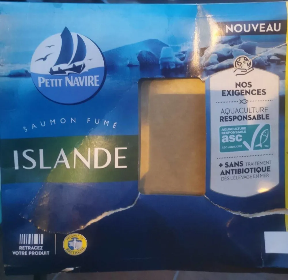 Saumon fumé Islande