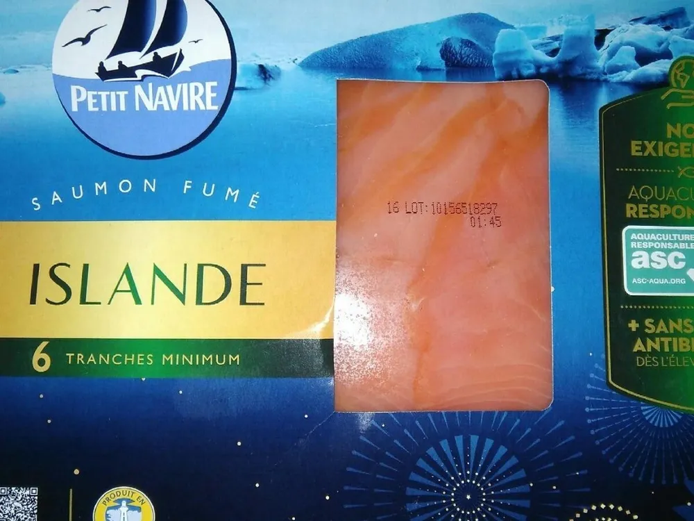 Saumon fumé islande