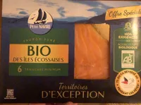 Saumon fumé Bio des iles ecossaises