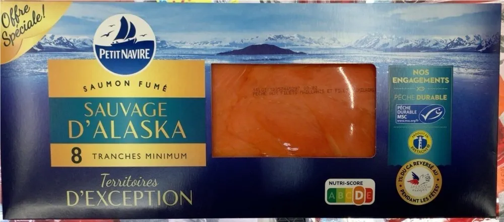 Saumon fume sauvage d’alaska