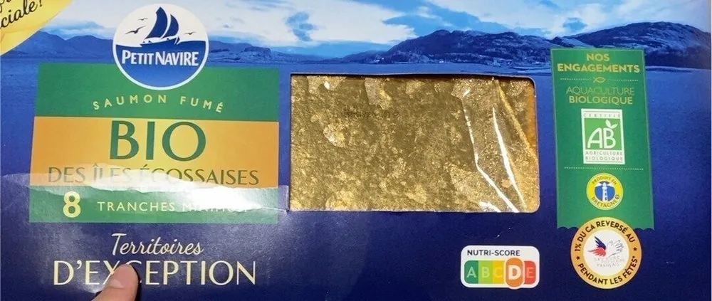 Saumon fumé bio des iles ecossaises