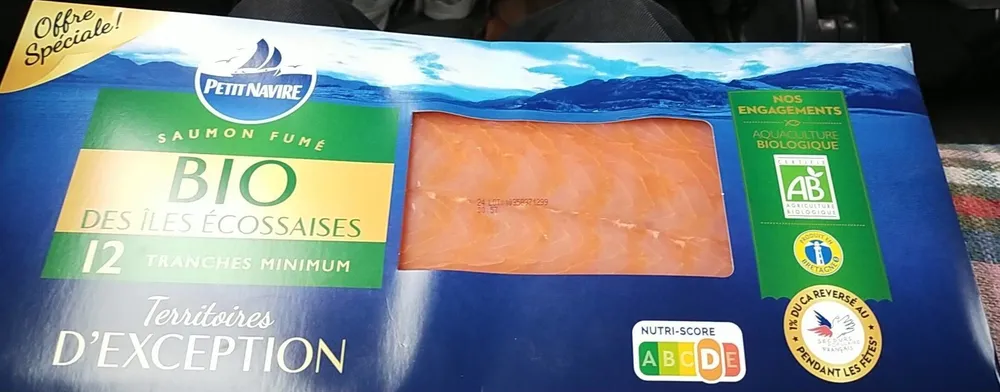 Saumon fumé des îles écossaises
