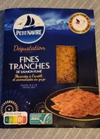 saumon fumé  marinee aneth et yuzu