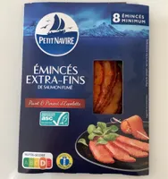 Eminces extra fins de saumon fume