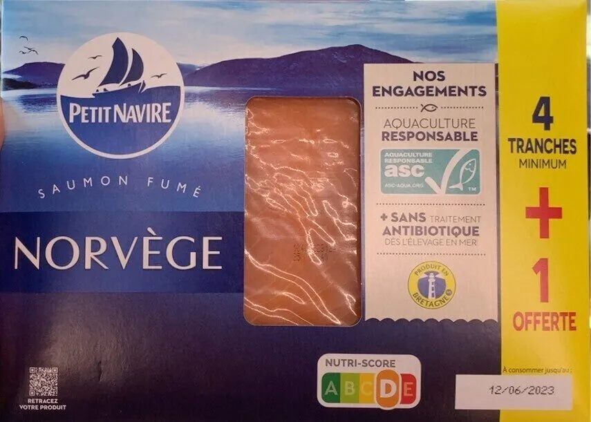 Saumon fumé Norvège