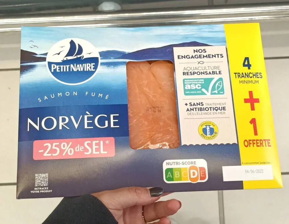 Saumon fumé de Norvège