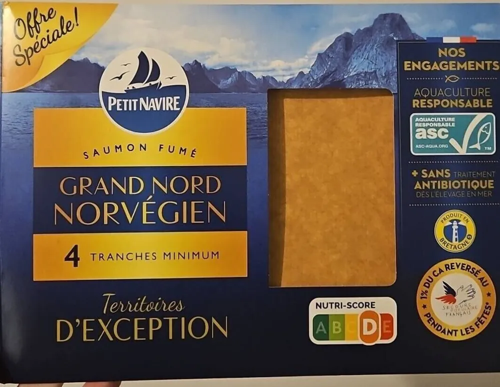 SAUMON FUMÉGRAND NORD NORVEGIEN
