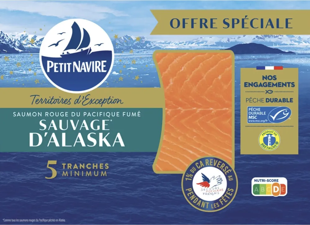 Saumon sauvage d’Alaska