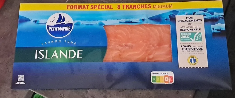 Saumon fumé Islande