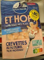 Crevettes au naturel