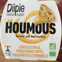 HOUMOUS Lentille Corail, Patate Douce Rôtie, Cacahuète & Citronnelle