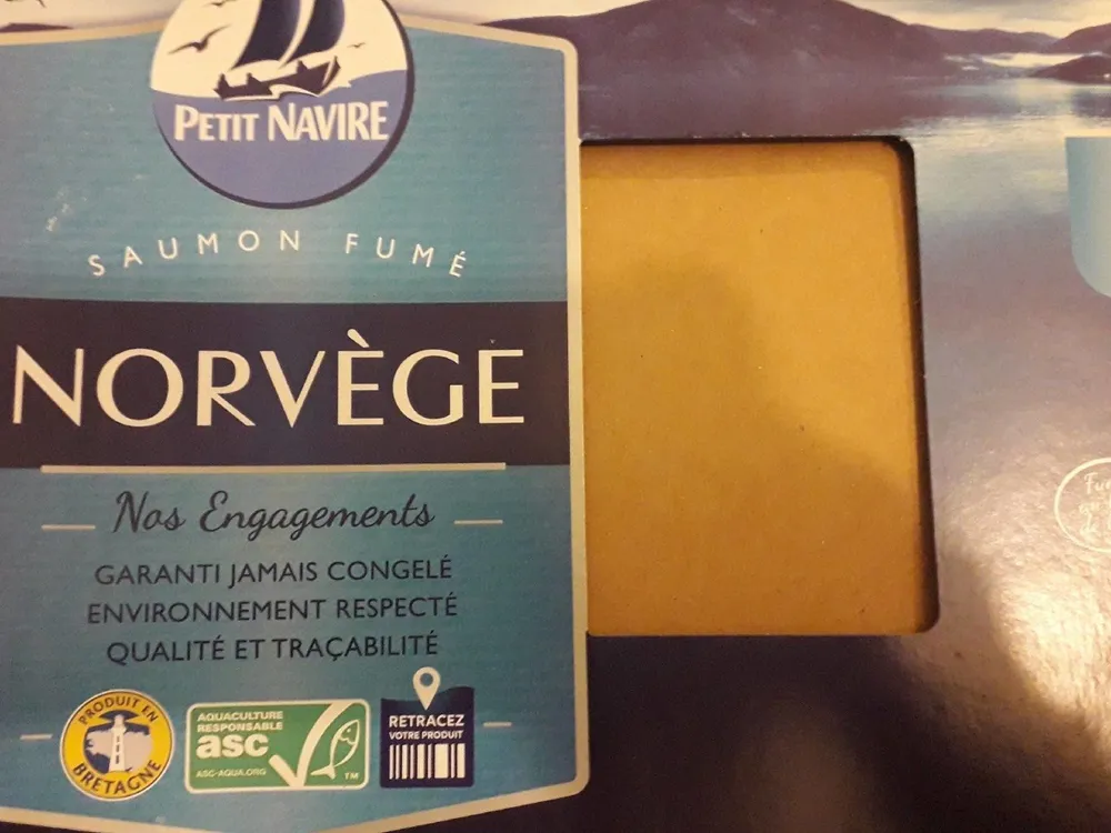 Saumon fumé Norvège