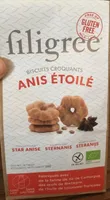 Filigree biscuit croquant anis etoile