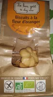 Biscuit fleur d'oranger