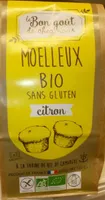 Moelleux bio citron sans gluten