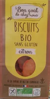 Biscuits Bio sans gluten citron