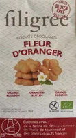 Biscuits croquants fleur d oranger