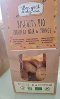 Biscuit Bio Chocolat Noir & Orange