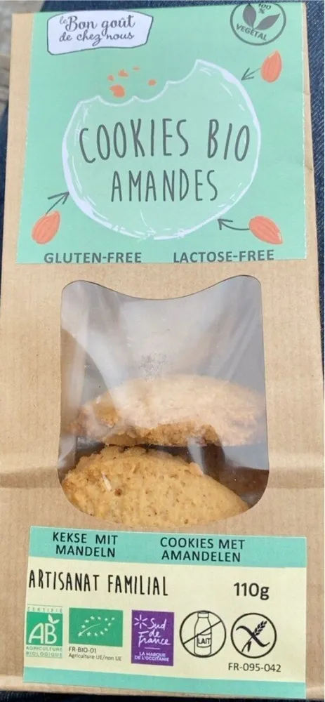Cookies bio amandes