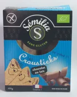 Les Crousticks chocolat au lait