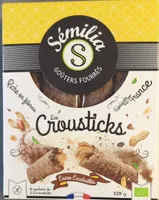 Les Crousticks Cacao cacahuètes